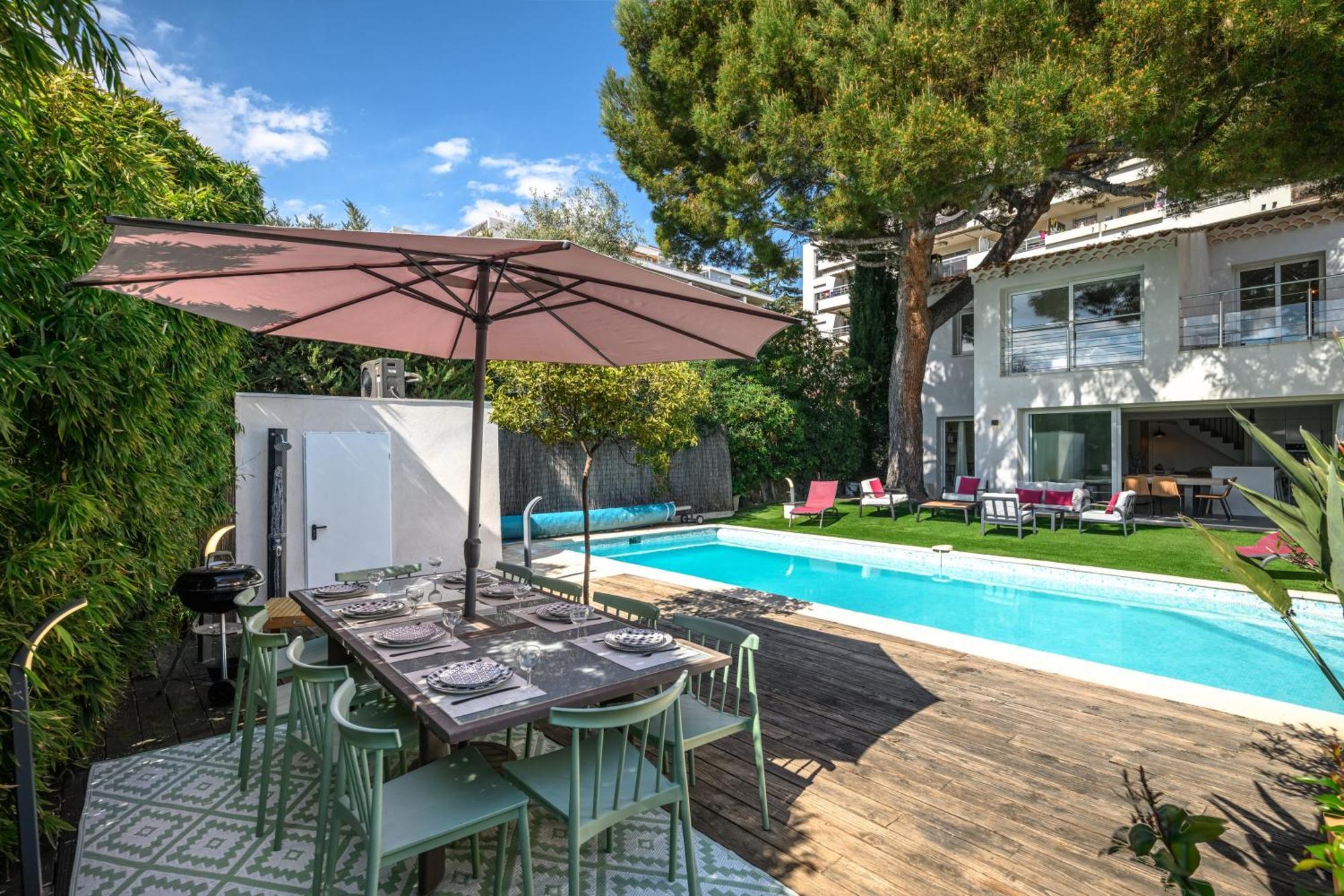 Villa Splendide Villa/piscine Vue Nizza