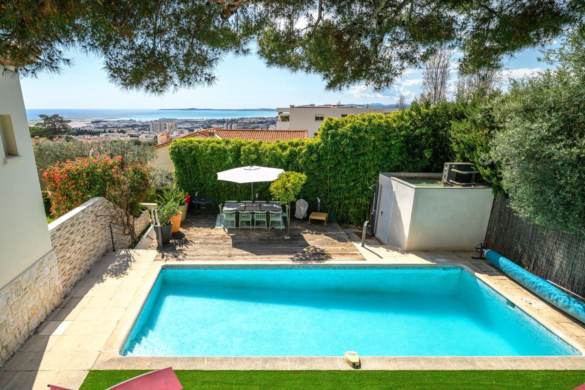 Splendide Villa/piscine Vue Villa Nizza